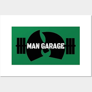 Man Garage Posters and Art